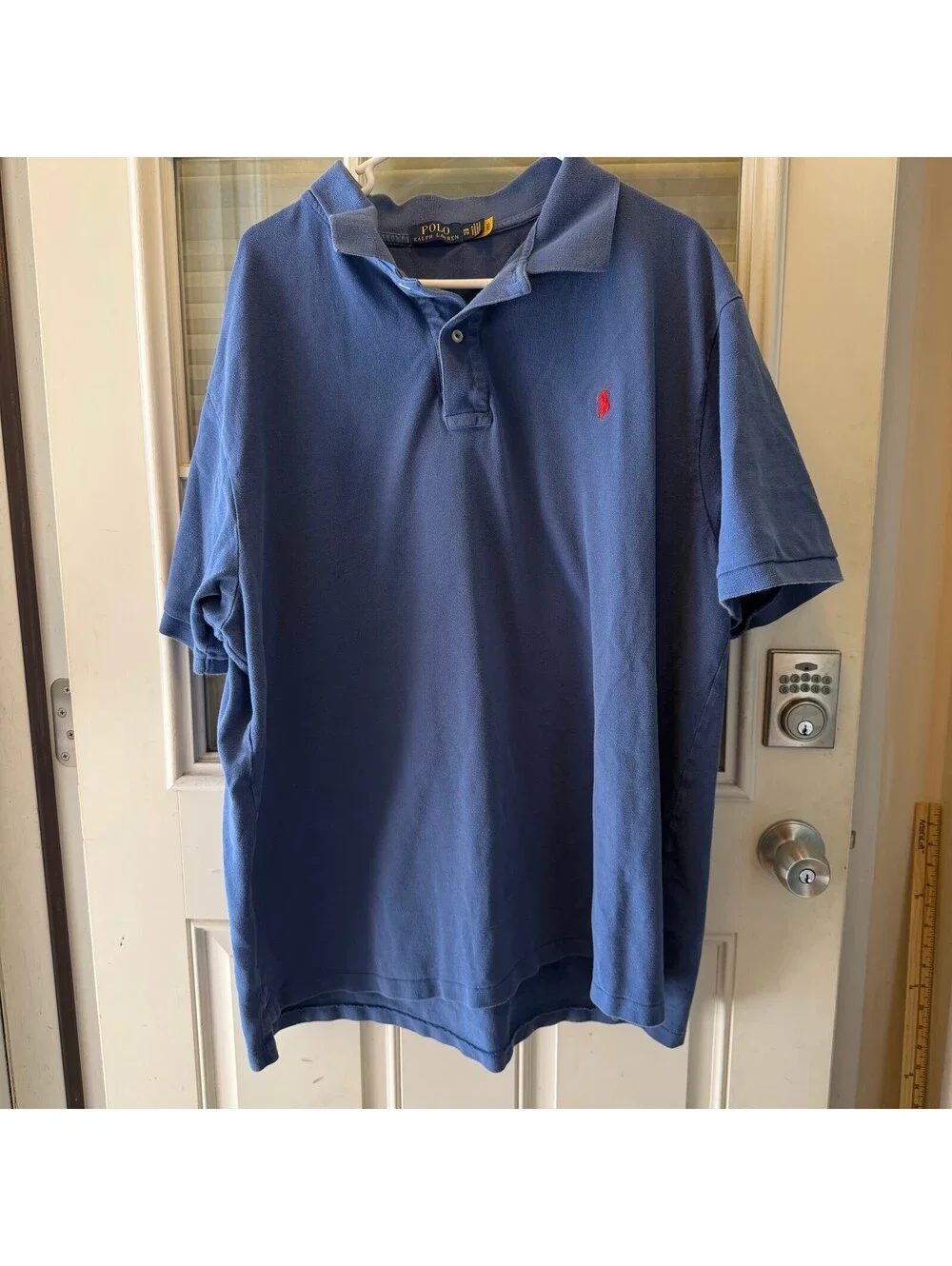 Polo Ralph Lauren Men's Blue Classic Fit Cotton Polo Shirt Size 3XB